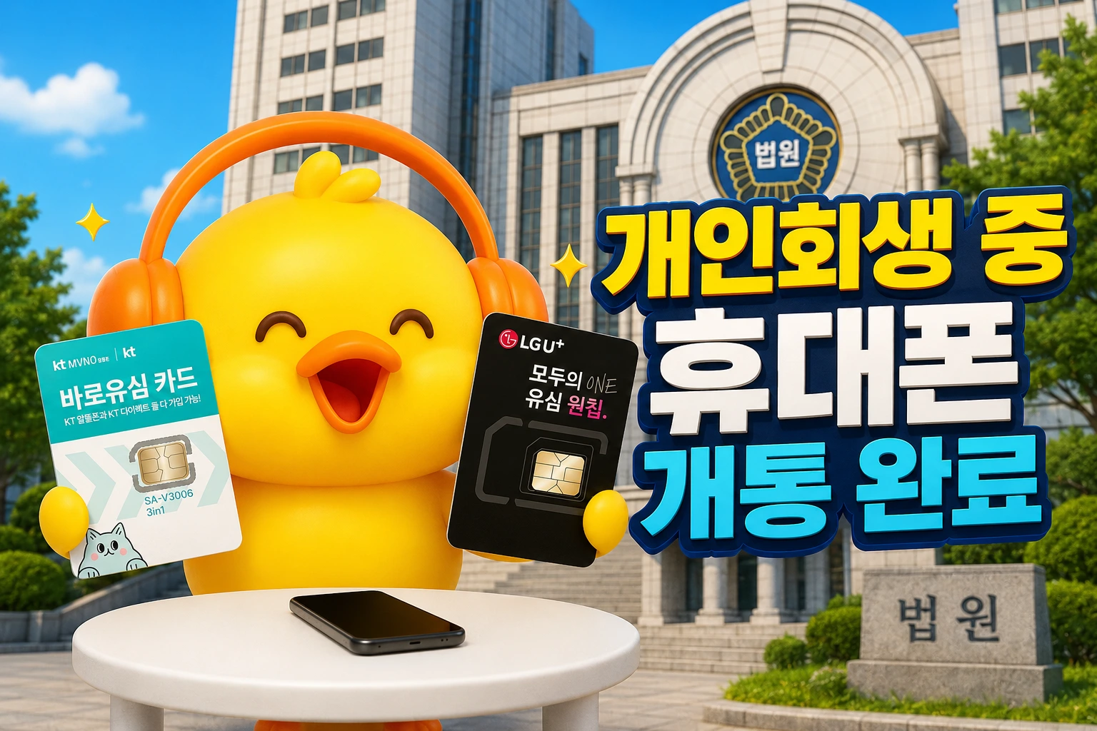 개인회생 중 휴대폰 개통이 거절될까 걱정된다면 확인해보세요. 후불폰이 어려운 이유와 선불폰으로 본인 명의 번호를 만드는 방법, 개통 전 확인할 조건을 정리했습니다.